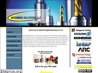 machiningsolutionsllc.com