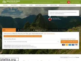 machupicchubuspackers.com