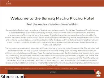 machupicchuhotels-sumaq.com