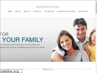 maciashealthcareclinic.com