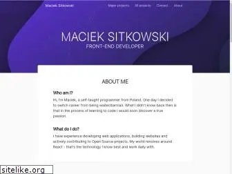 macieksitkowski.com