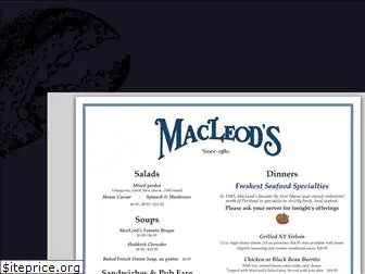 macleodsrestaurant.com