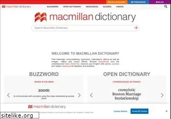 macmillandictionary.com