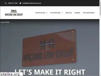 macomblawgroup.com