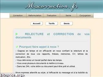 macorrection.fr