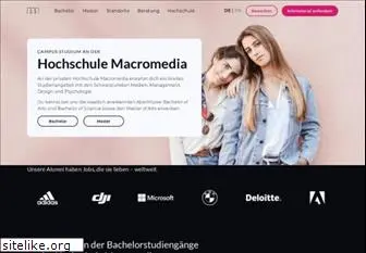 macromedia-fachhochschule.de