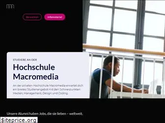 macromedia-hochschule.de