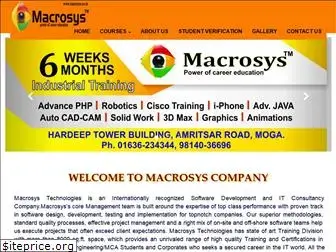 macrosys.co.in