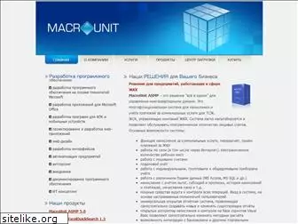 macrounit.com