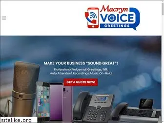 macrynvoicegreetings.com