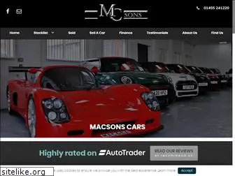 macsonscars.co.uk