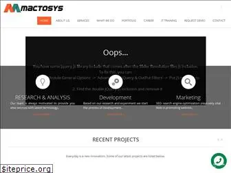 mactosys.com