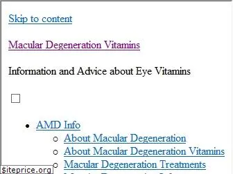 macular-degeneration-vitamins.com