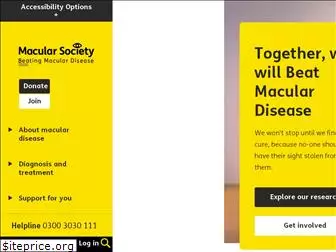 macularsociety.org
