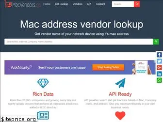 macvendors.co