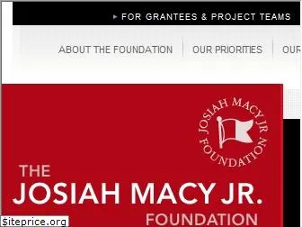 macyfoundation.org