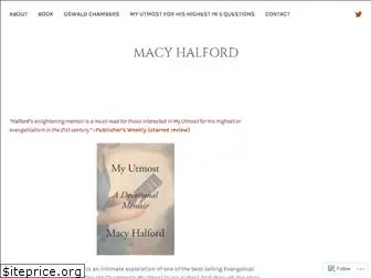 macyhalford.com