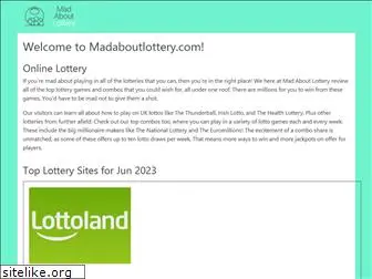 madaboutlottery.com