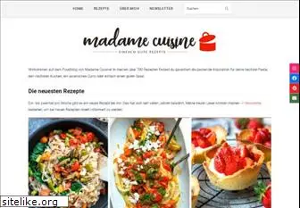 madamecuisine.de