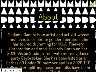 madamegandhi.com