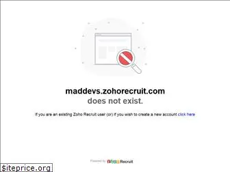 maddevs.zohorecruit.com