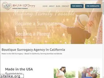 madeintheusasurrogacy.com