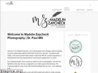 madelinzaycheck.com