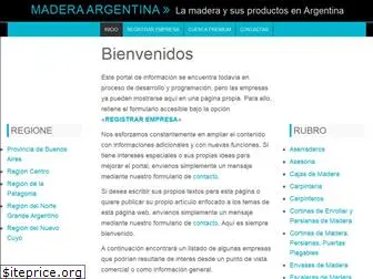 maderaargentina.com