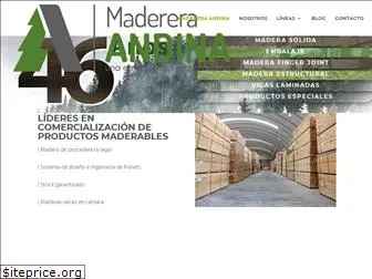 maderera-andina.com