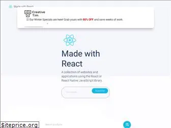 madewithreact.com