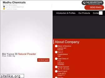 madhuchemicals.co.in