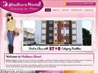 madhurahostel.com