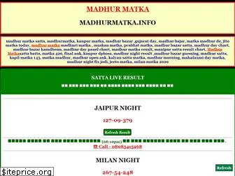 madhurmatka.info