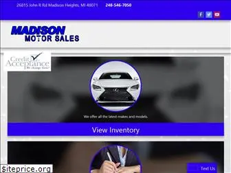 madisonmotorsales.com