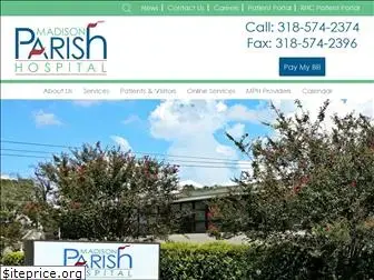 madisonparishhospital.com