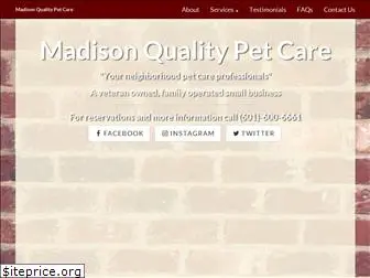 madisonqualitypetcare.com