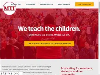 madisonteachers.org