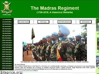 madrasregiment.org