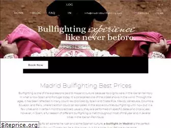 madridbullfighting.com