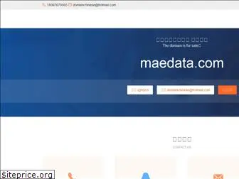 maedata.com