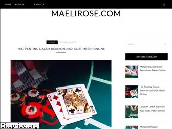 maelirose.com