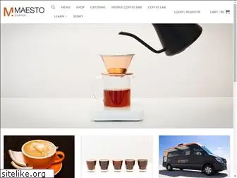 maestocoffee.com