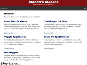 maestromacros.com