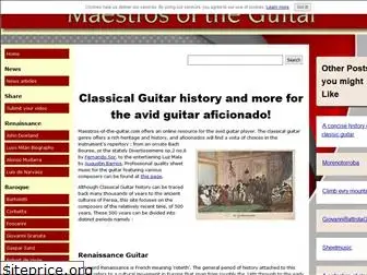 maestros-of-the-guitar.com