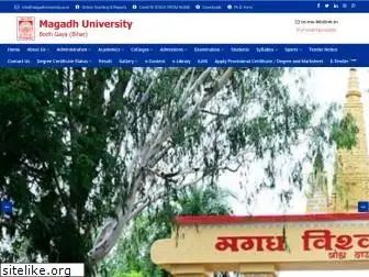 magadhuniversity.ac.in