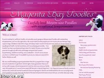 magentabaypoodles.com