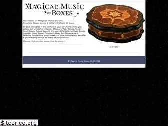 magicalmusicboxes.com