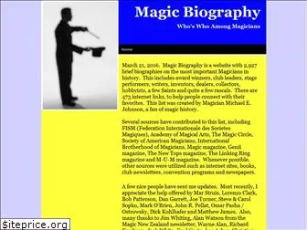 magicbiography.com