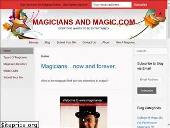 magiciansandmagic.com