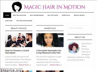 magicinmotionhair.com